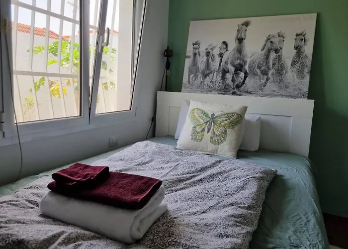 Grosses Haus Mit Garten Und Blick Auf Kanarische Huegellandschaft Semesterbostad